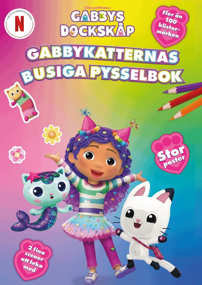 Gabbykatternas busiga pysselbok, Häftad