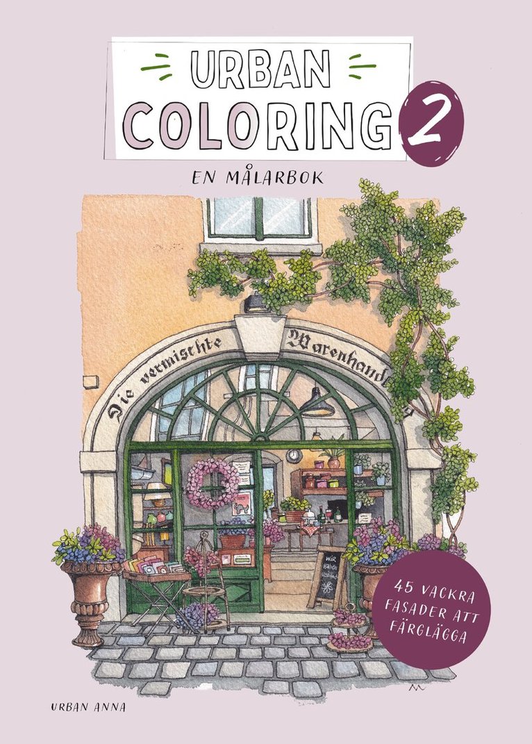 Urban Anna - Urban coloring 2, Häftad