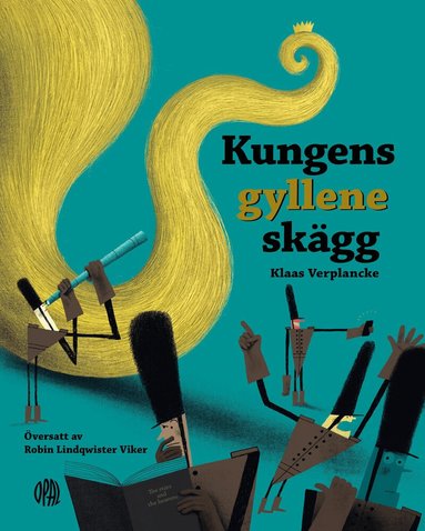 Klaas Verplancke - Kungens gyllene skägg, Inbunden