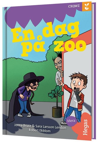 Jonna Bruce, Sara Larsson Lendon - Grodden: C,X,Z,W,Q - En dag på Zoo, Inbunden