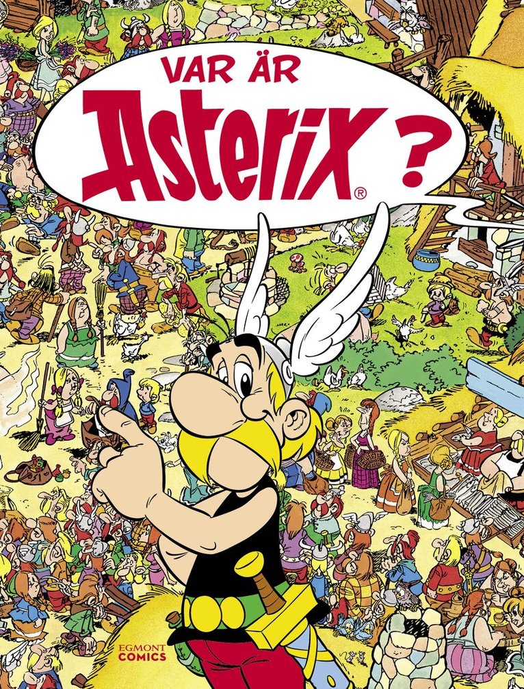 René Goscinny - Var är Asterix?, Kartonnage