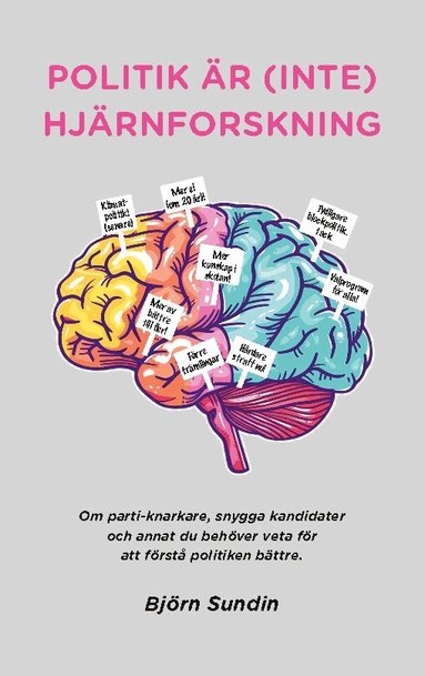 Björn Sundin - Politik är (inte) hjärnforskning : om parti-knarkare, snygga kandidater och annat du behöver veta för att förstå politiken bättre, Häftad