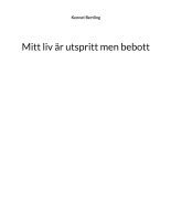Kennet Bertling - Mitt liv är utspritt men bebott, Häftad