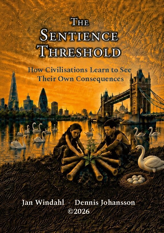 Jan Windahl, Dennis Johansson - The sentience threshold : how civilisations learn to see their own consequences, Inbunden. Tillgänglighet: Lägg i varukorg