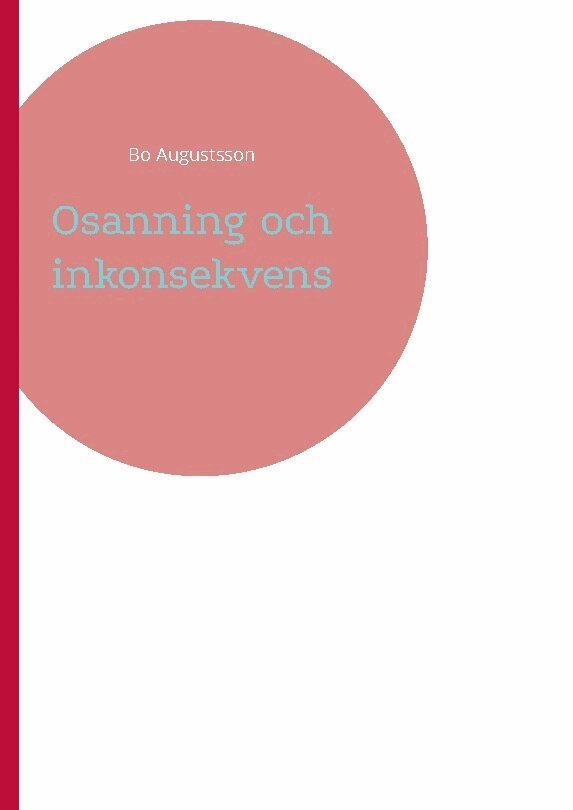 Bo Augustsson - Osanning och inkonsekvens, Inbunden. Tillgänglighet: Lägg i varukorg