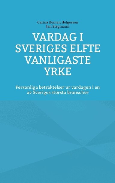 Carina Boman Helgesson, Jan Stegmann - Vardag i Sveriges elfte vanligaste yrke, Häftad