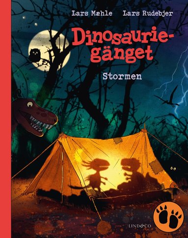 Lars Mæhle - Dinosauriegänget. Stormen, Inbunden