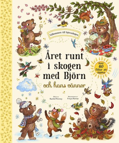 Rachel Piercey - Året runt i skogen med Björn och hans vänner, Inbunden