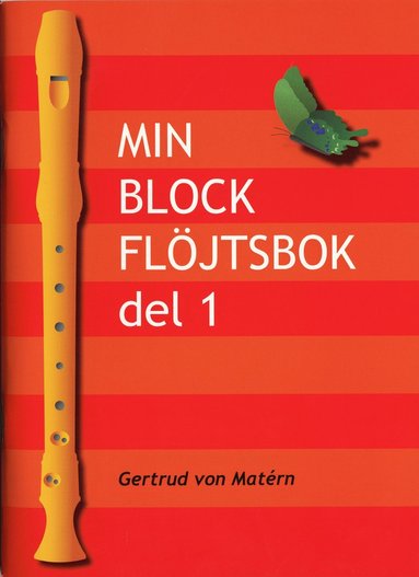 bokomslag Min blockflöjtsbok. D. 1