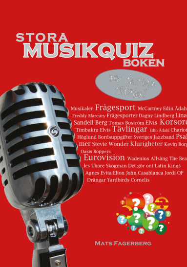 Mats Fagerberg - Stora musikquizboken, Häftad