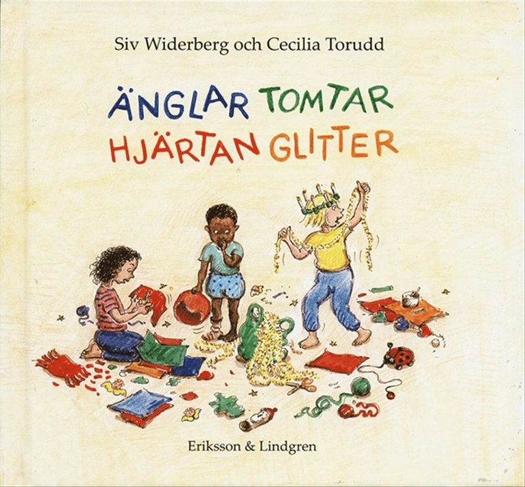 Siv Widerberg - Änglar tomtar hjärtan glitter, Kartonnage