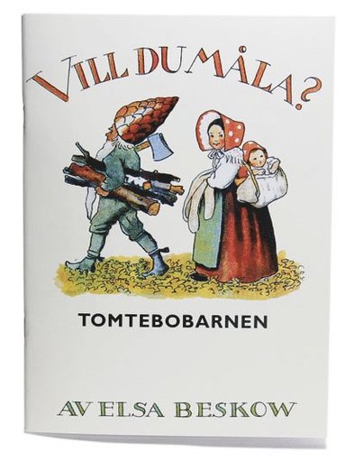 bokomslag Vill du måla? Tomtebobarnen