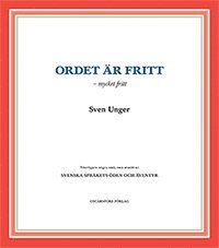 bokomslag Ordet är fritt