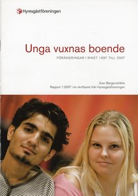 bokomslag Unga vuxnas boende 1997-2007