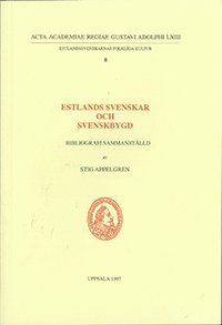 bokomslag Estlands svenskar och svenskbygd