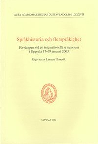 bokomslag Språkhistoria och flerspråkighet