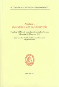 Lars-Erik Edlund, Lennart Elmevik, Maj Reinhammar - Studier i dialektologi och sociolingvistik, Häftad