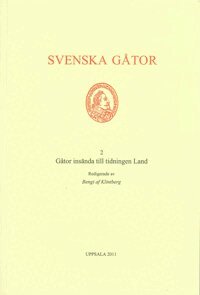 Bengt af Klintberg - Gåtor insända till tidningen Land, Häftad