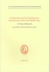 bokomslag Contact between Low German and Scandinavian in the Late Middle Ages