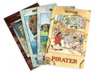 Carina Serholt - Enkla fakta om ... (4 olika i paket), Häftad