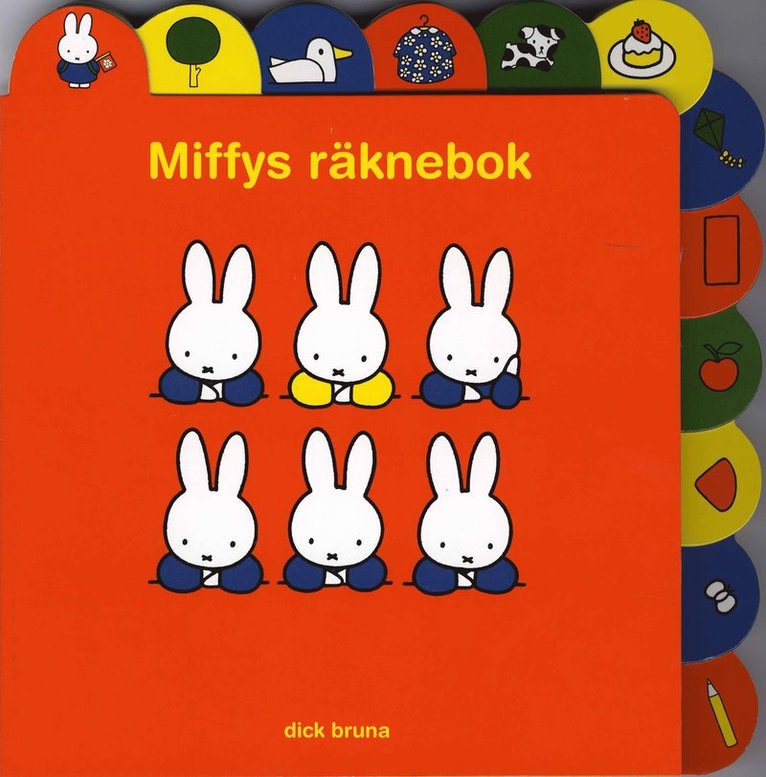 Dick Bruna - Miffys räknebok, Kartonnage