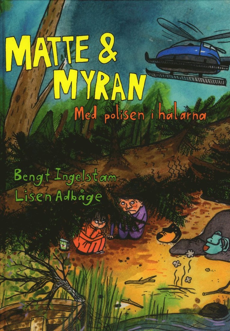 Bengt Ingelstam - Matte & Myran - med polisen i hälarna, Kartonnage