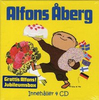 bokomslag Alfons Åberg Jubileumsbox Alfons 40 år Grattis Alfons!