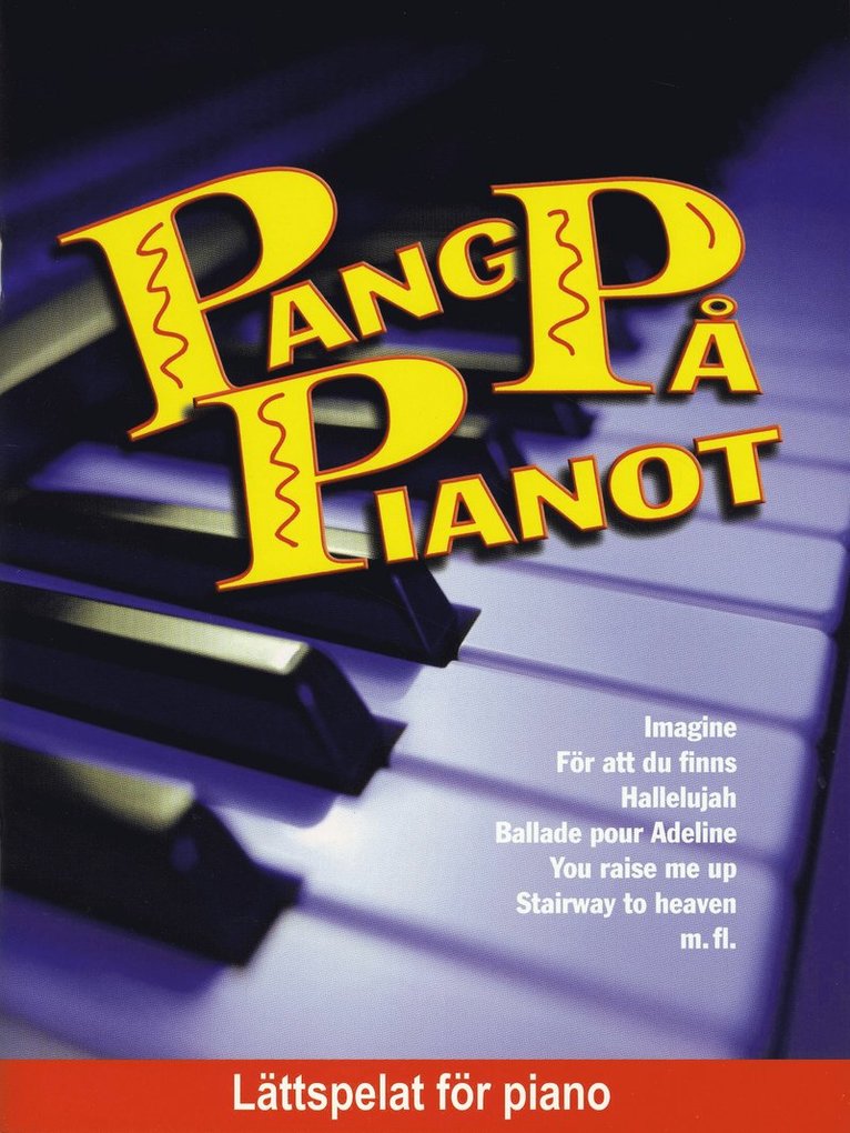 Björn Larsson - Pang på pianot 1, Häftad