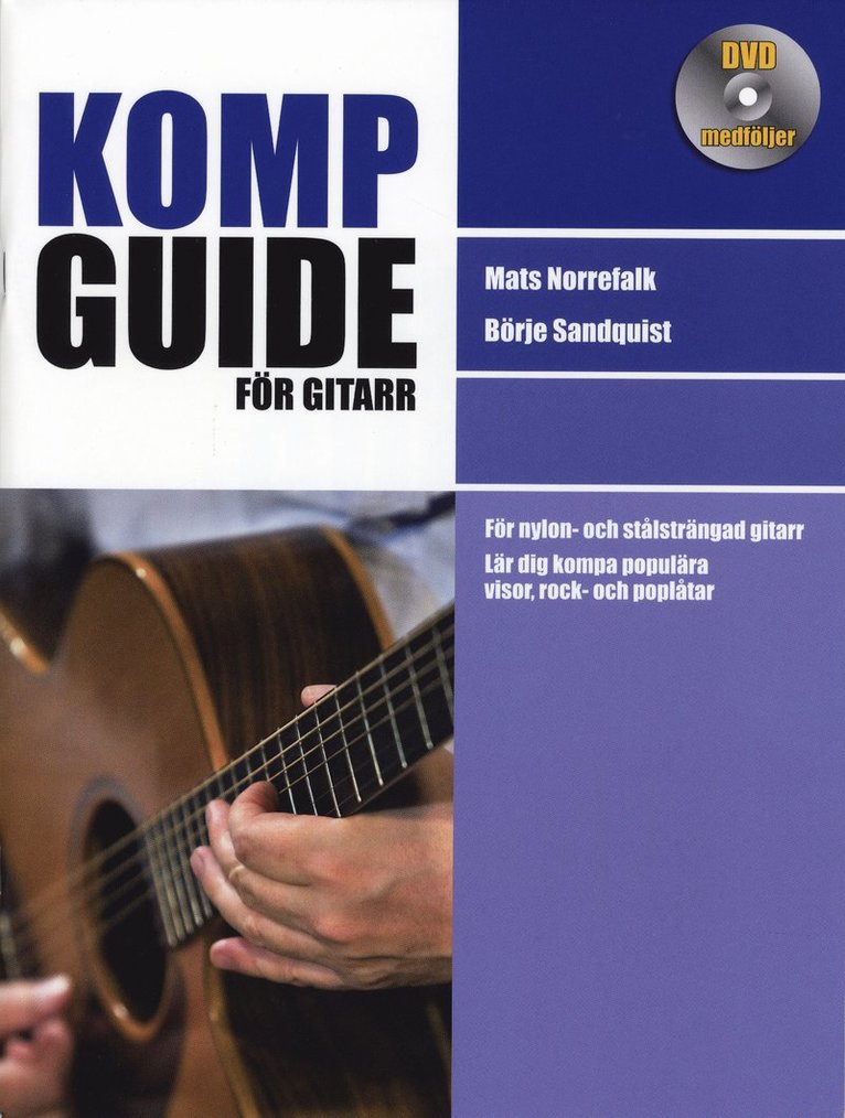 Kompguide för gitarr inkl DVD 1