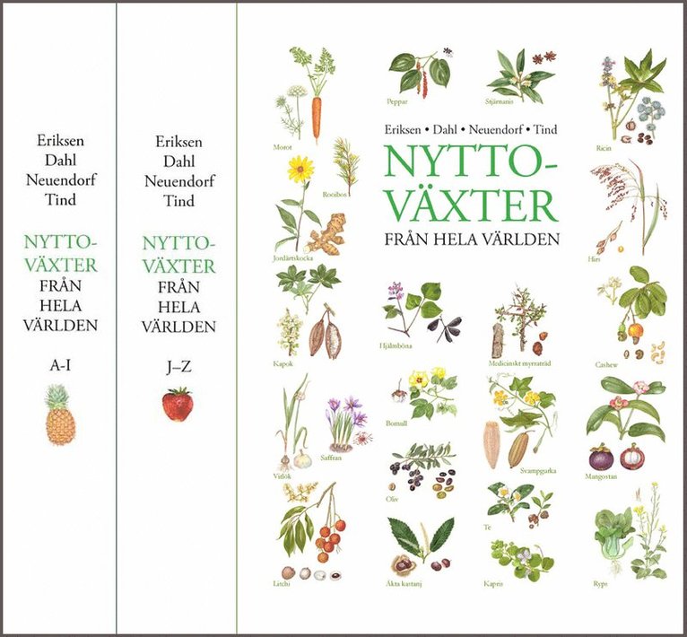 Bente Eriksen, Åslög Dahl, Magnus Neuendorf - Nyttoväxter från hela världen, Inbunden