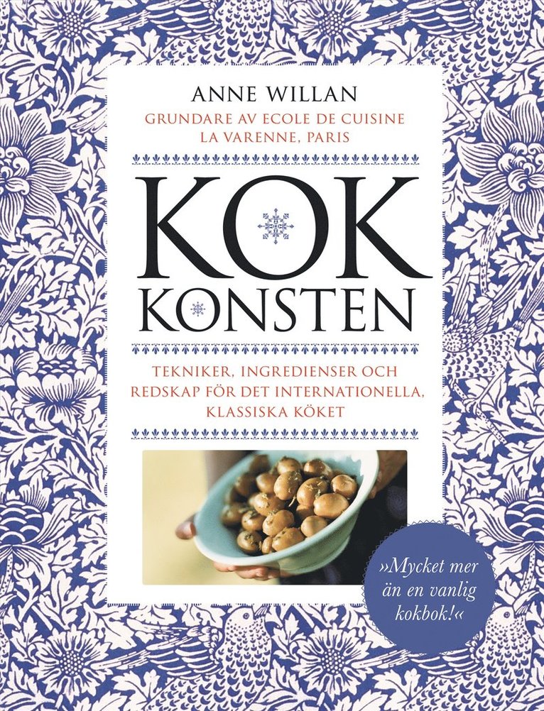 Anne Willan - Kokkonsten : tekniker, ingredienser, redskap för det internationella, klassiska köket, Kartonnage