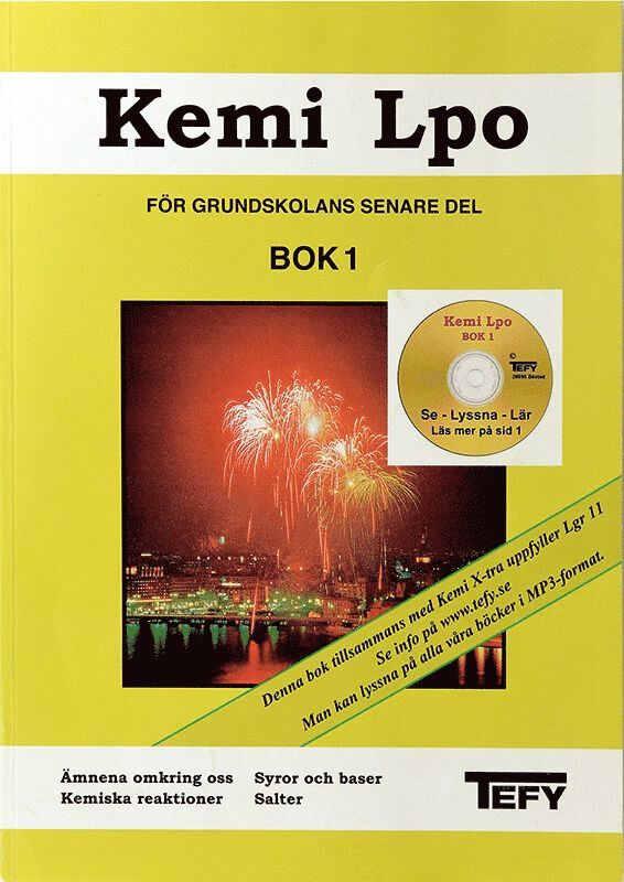 Bo Paulsson, Bo Nilsson, Bertil Karpsten, Jan Axelsson - Kemi Lpo 1 Elevbok, Häftad