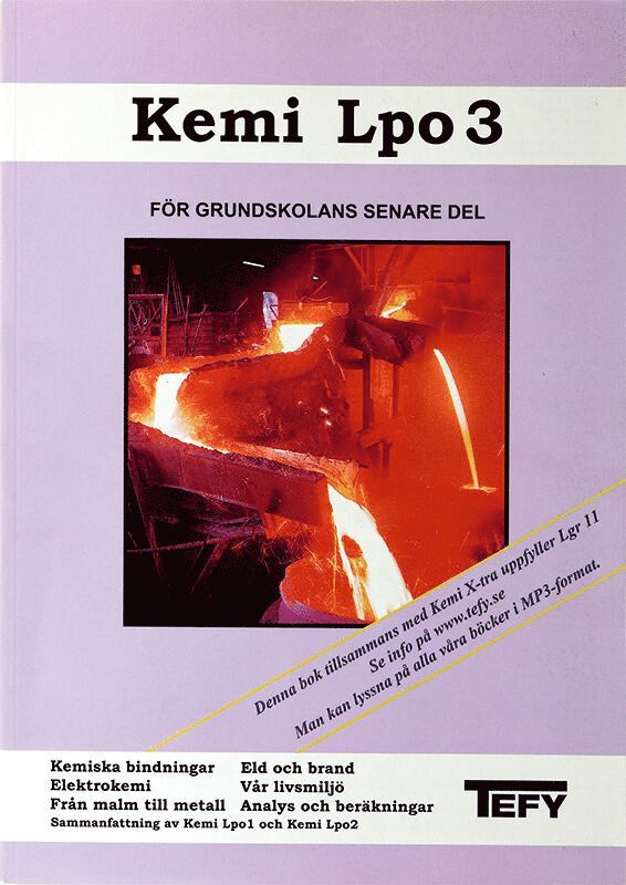 Bertil Karpsten, Jan Axelsson, Bo Paulsson, Bo Nilsson - Kemi Lpo 3 Elevbok, Häftad