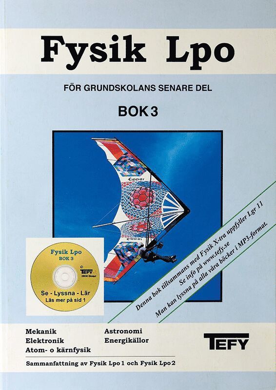 Bo Paulsson, Bo Nilsson, Bertil Karpsten, Jan Axelsson - Fysik Lpo 3 Elevbok, Häftad