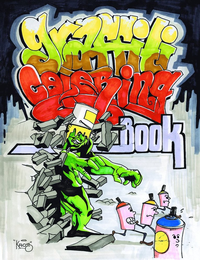 Graffiti Coloring Book 1