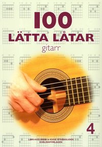 bokomslag 100 lätta låtar gitarr 4