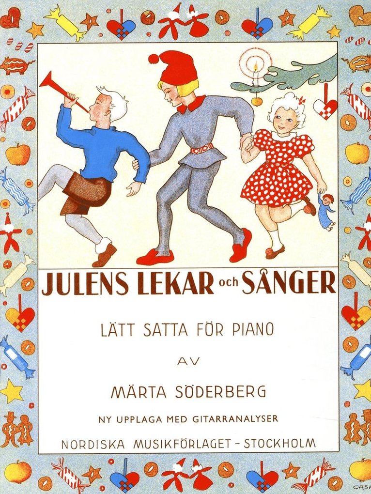 Julens lekar och sånger, Häftad