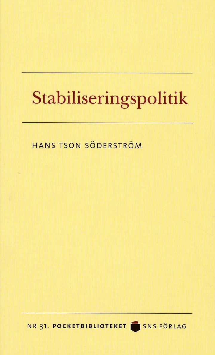 Stabiliseringspolitik