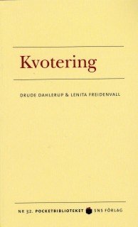 bokomslag Kvotering