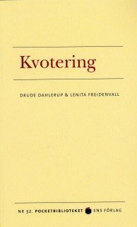 bokomslag Kvotering