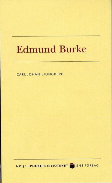 bokomslag Edmund Burke