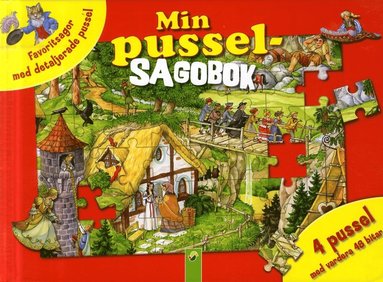 bokomslag Min pusselsagobok