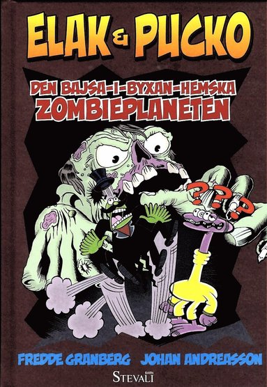 bokomslag Den bajsa-i-byxan-hemska zombieplaneten