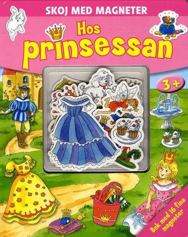 Hos prinsessan : skoj med magneter, Kartonnage