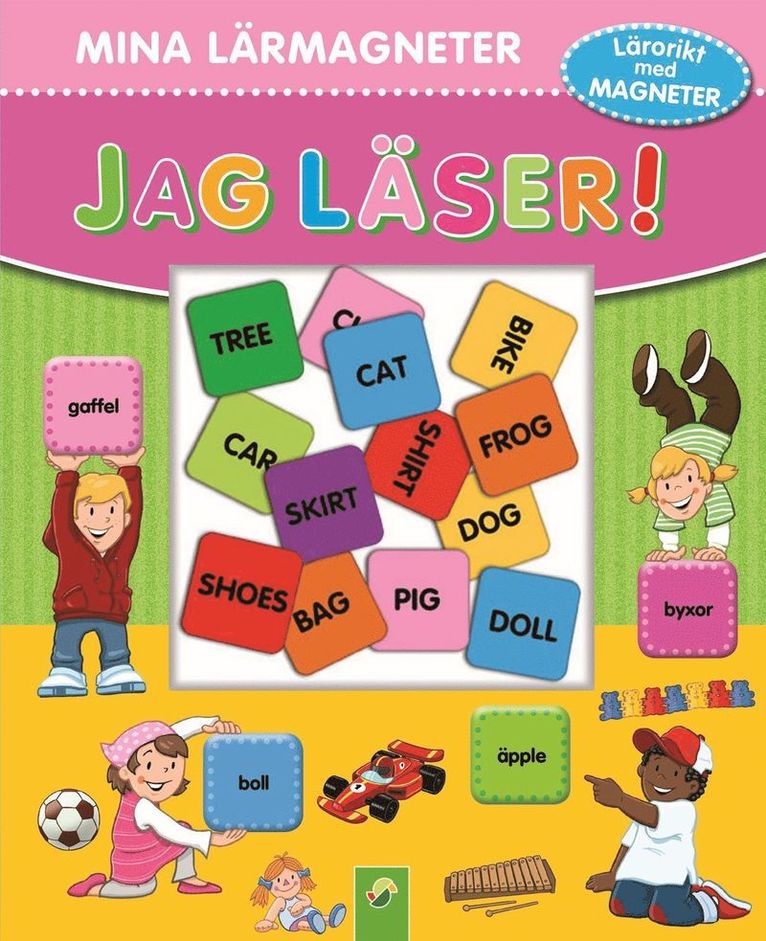 Jag läser. Skoj med magneter 1