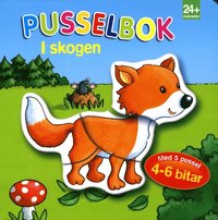 bokomslag Pusselbok i skogen