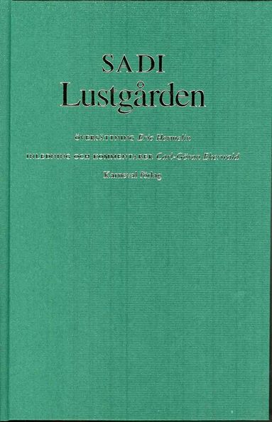 Sadi - Lustgården, Inbunden