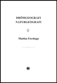 bokomslag Drömgeografi Naturgeografi