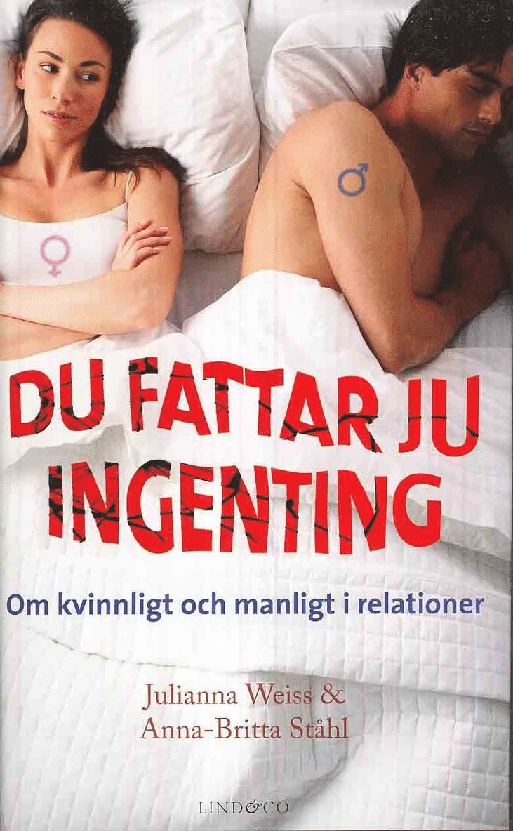 Anna-Britta Ståhl, Julianna Weiss - Du fattar ju ingenting : om manligt och kvinnligt i relationer, Inbunden