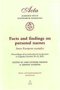 Facts and findings on personal names 1